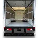 Sprinter Cargoport - Rear View w/ Folding Shelving Up (Optional) 